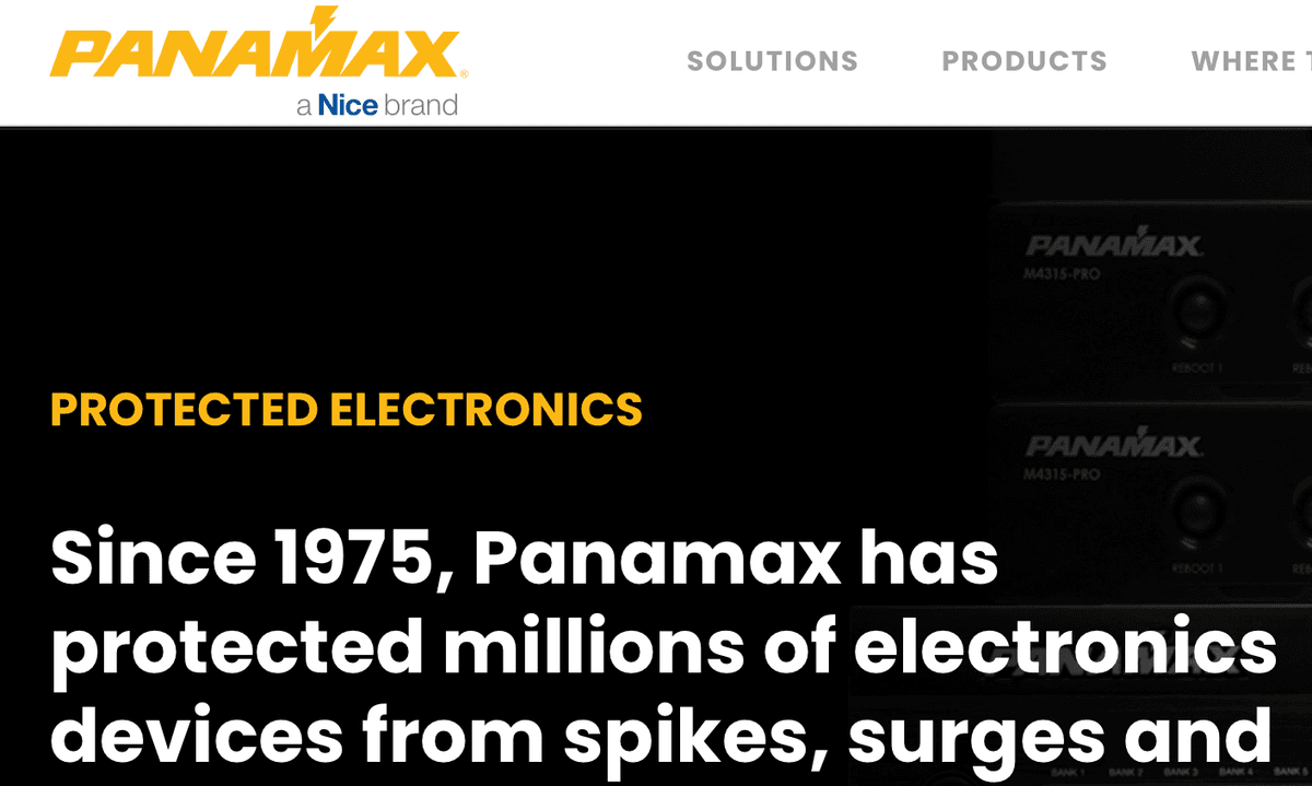 Panamax.com: Advanced power management solutions