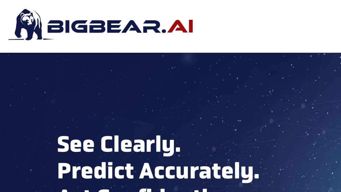 BigBear.ai: Startup WordPress site focused on AI