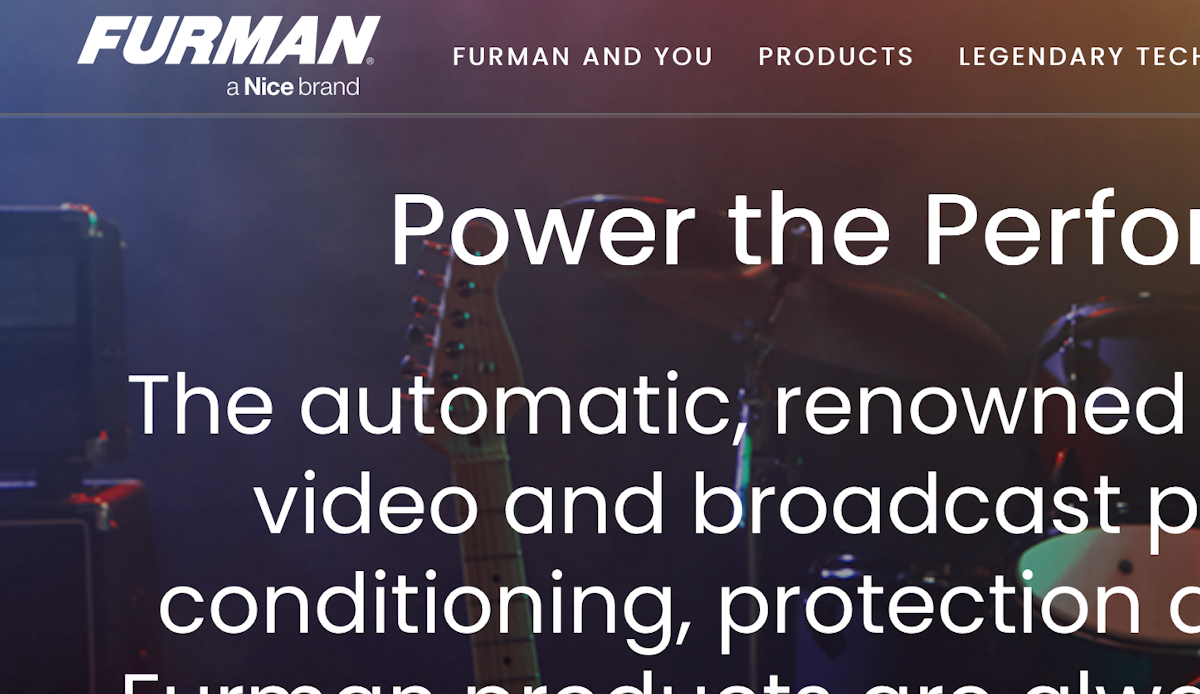 Furmanpower.com: Professional power conditioners